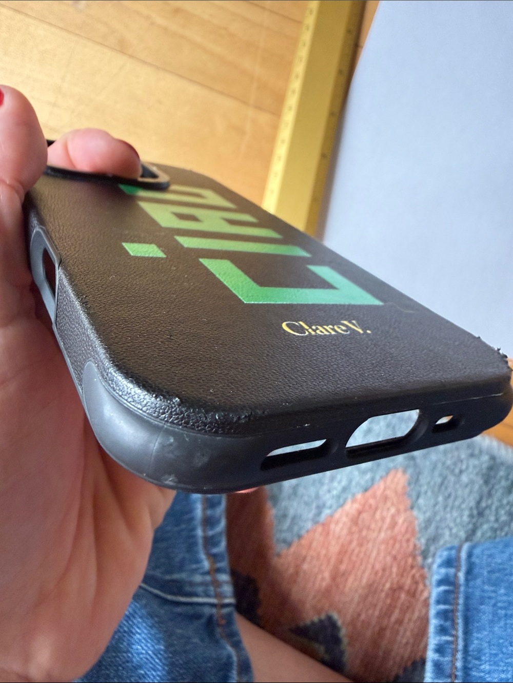 Clare V Black iPhone 16pro Case - Picture 6 of 6
